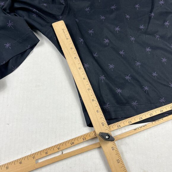 Travis Mathew Mens Palm Tree Print Performance Shorts Size 38 Golf Resort Surf - Picture 5 of 9